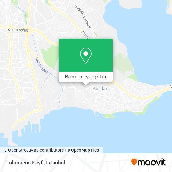 Lahmacun Keyfi harita