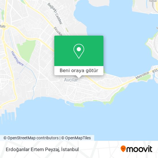 Erdoğanlar Ertem Peyzaj harita