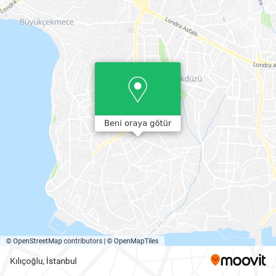 Kılıçoğlu harita
