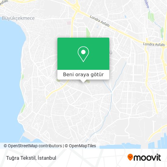 Tuğra Tekstil harita