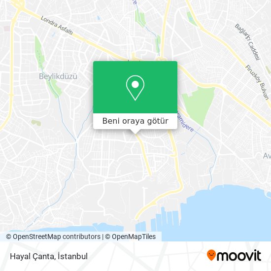 Hayal Çanta harita