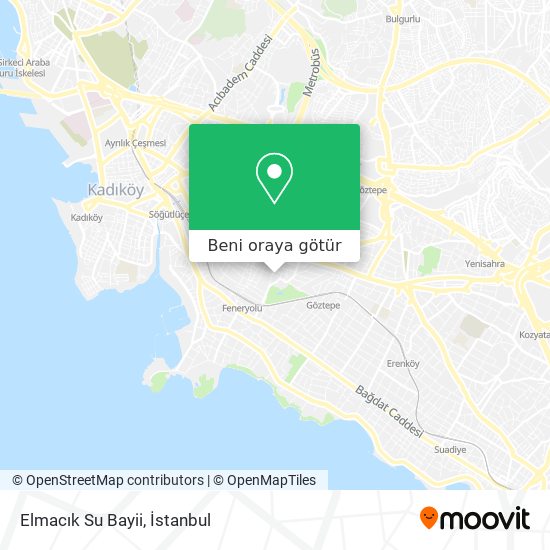 Elmacık Su Bayii harita