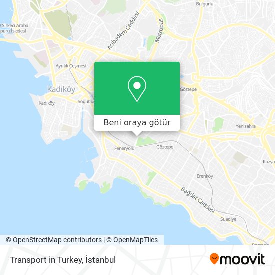 Transport in Turkey harita