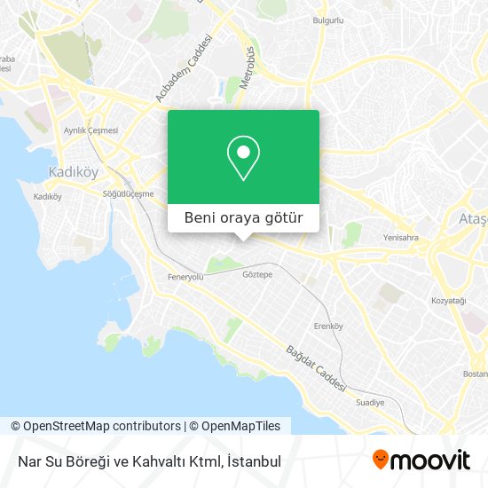 Nar Su Böreği ve Kahvaltı Ktml harita