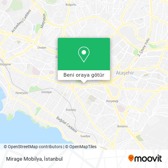 Mirage Mobilya harita
