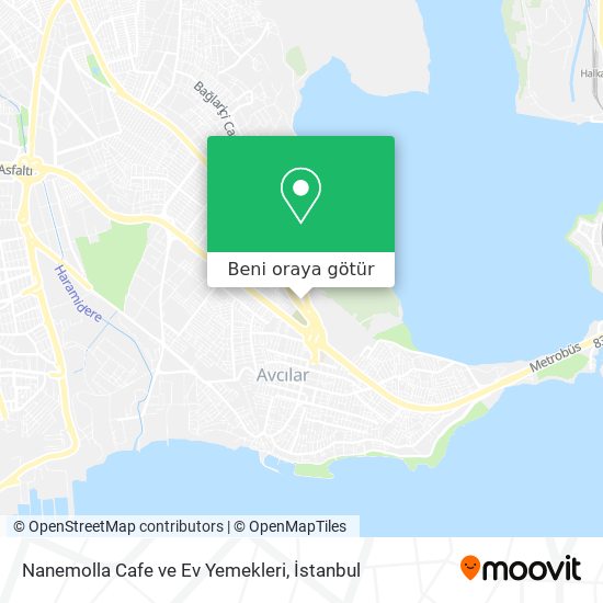 Nanemolla Cafe ve Ev Yemekleri harita