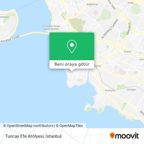 Tuncay Efe Atölyesi harita