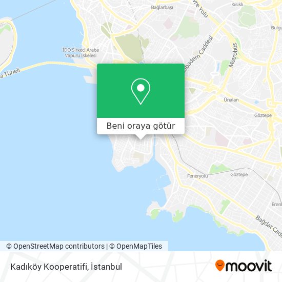 Kadıköy Kooperatifi harita