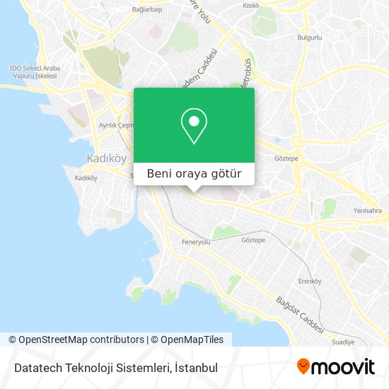 Datatech Teknoloji Sistemleri harita
