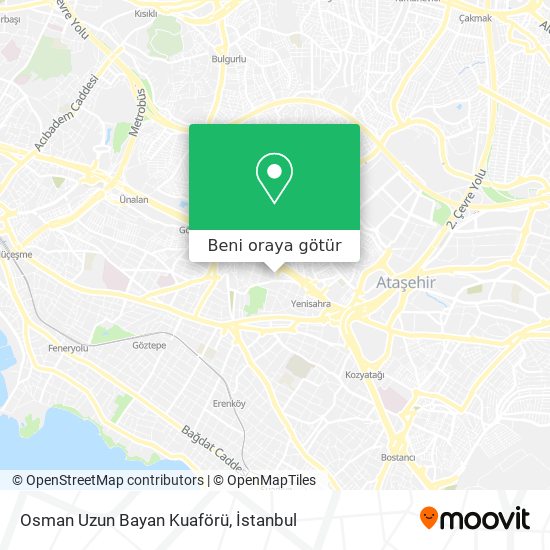 Osman Uzun Bayan Kuaförü harita
