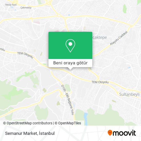 Semanur Market harita