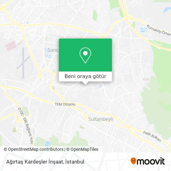 Ağırtaş Kardeşler İnşaat harita