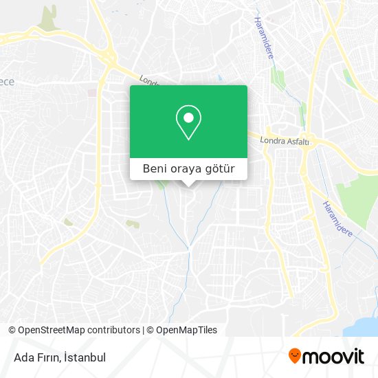 Ada Fırın harita