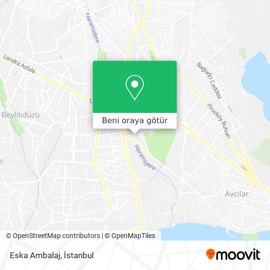 Eska Ambalaj harita