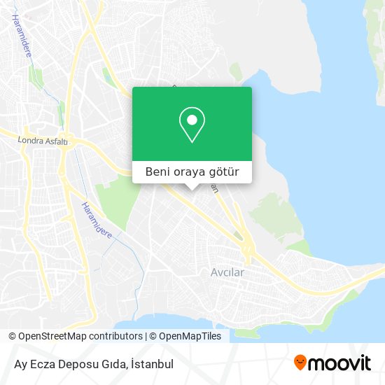 Ay Ecza Deposu Gıda harita