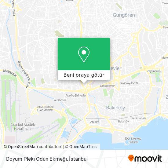 Doyum Pleki Odun Ekmeği harita