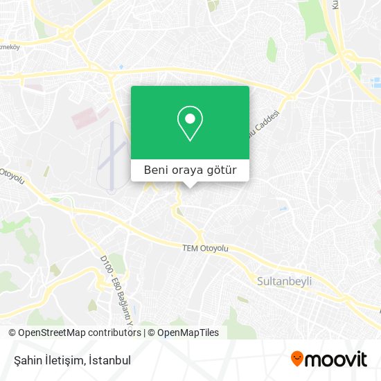 Şahin İletişim harita