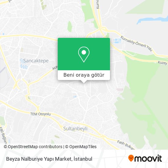 Beyza Nalburiye Yapı Market harita