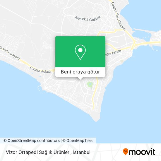 Vizor Ortapedi Sağlık Ürünlerı harita
