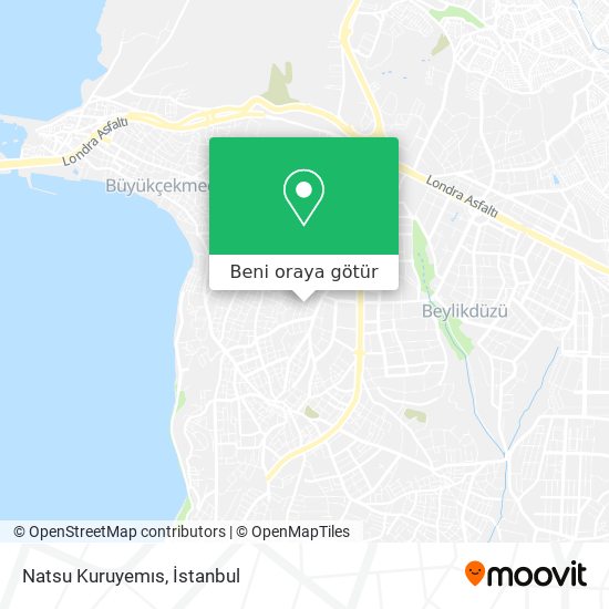 Natsu Kuruyemıs harita