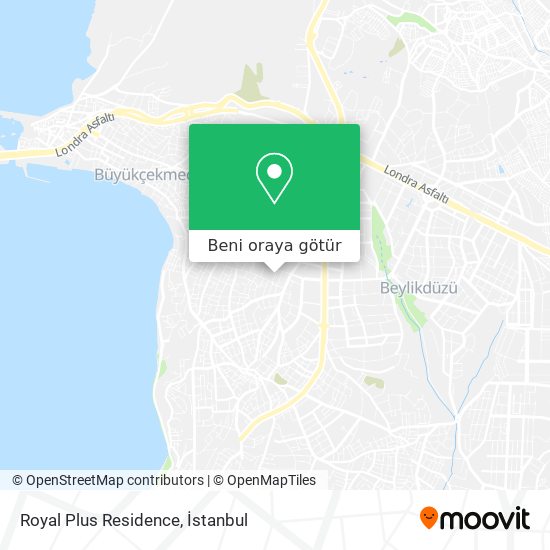 Royal Plus Residence harita