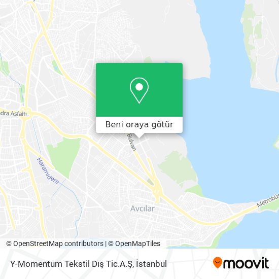 Y-Momentum Tekstil Dış Tic.A.Ş harita