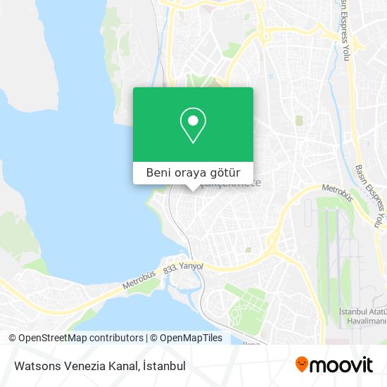Watsons Venezia Kanal harita