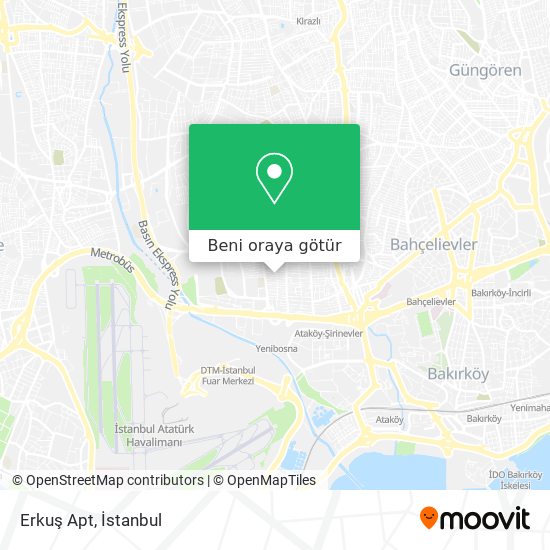 Erkuş Apt harita