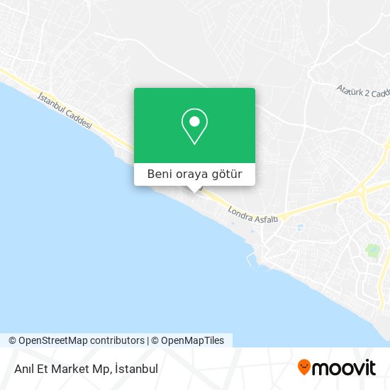Anıl Et Market Mp harita