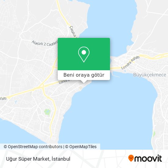 Uğur Süper Market harita