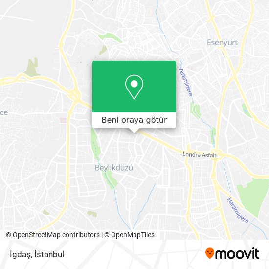 İgdaş harita