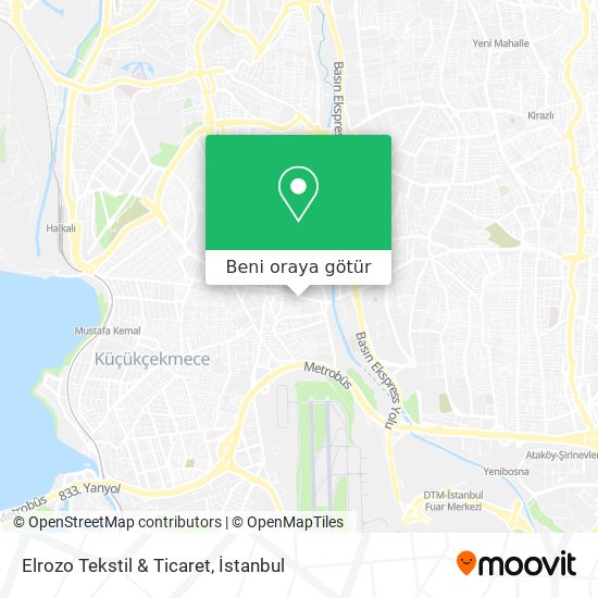 Elrozo Tekstil & Ticaret harita