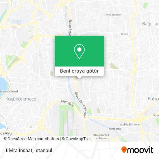 Elvira İnsaat harita