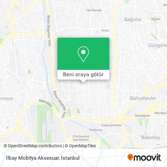 İlbay Mobilya Aksesuar harita