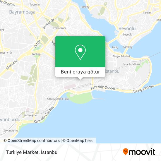 Turkiye Market harita