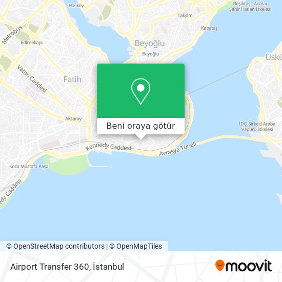 Airport Transfer 360 harita