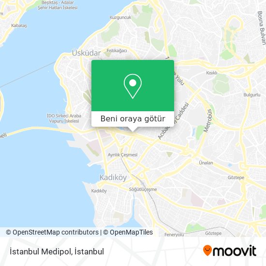 İstanbul Medipol harita