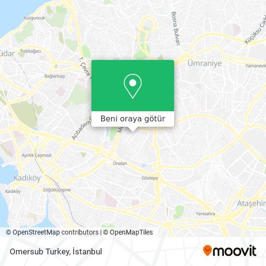 Omersub Turkey harita