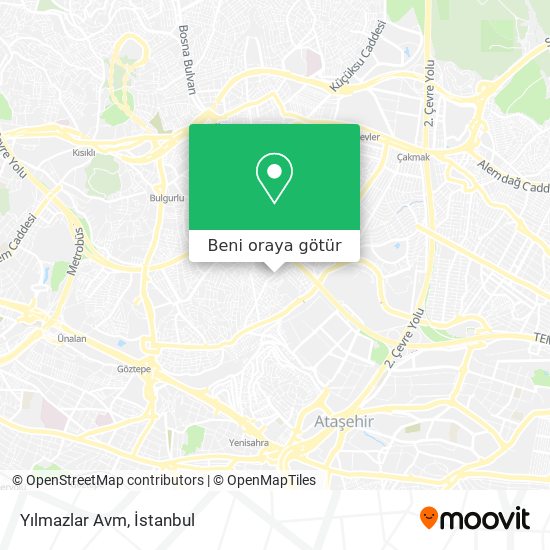 Yılmazlar Avm harita