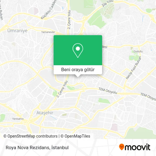 Roya Nova Rezidans harita