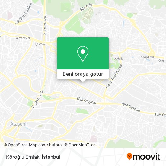 Köroğlu Emlak harita