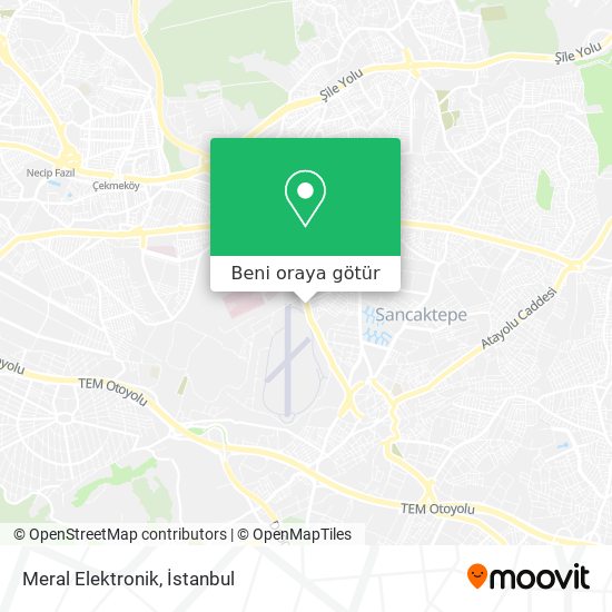 Meral Elektronik harita
