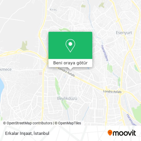 Erkalar Inşaat harita