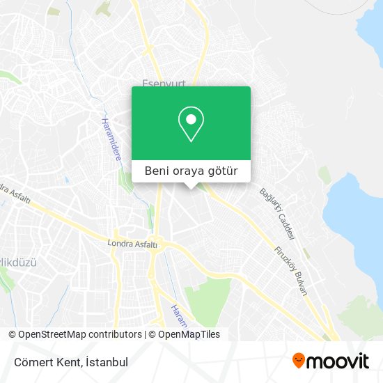 Cömert Kent harita