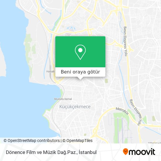 Dönence Film ve Müzik Dağ.Paz. harita