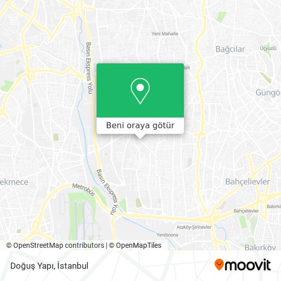 Doğuş Yapı harita