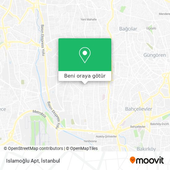 Islamoğlu Apt harita
