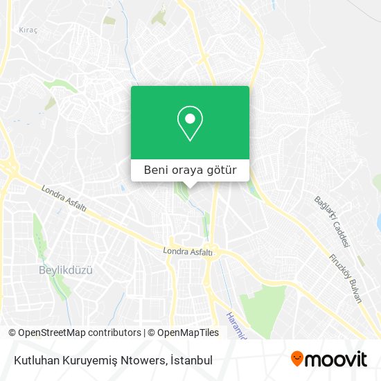 Kutluhan Kuruyemiş Ntowers harita