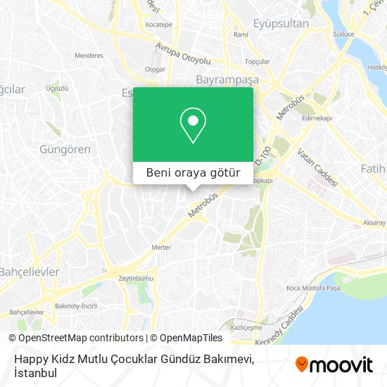 Happy Kidz Mutlu Çocuklar Gündüz Bakımevi harita