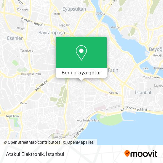 Atakul Elektronik harita